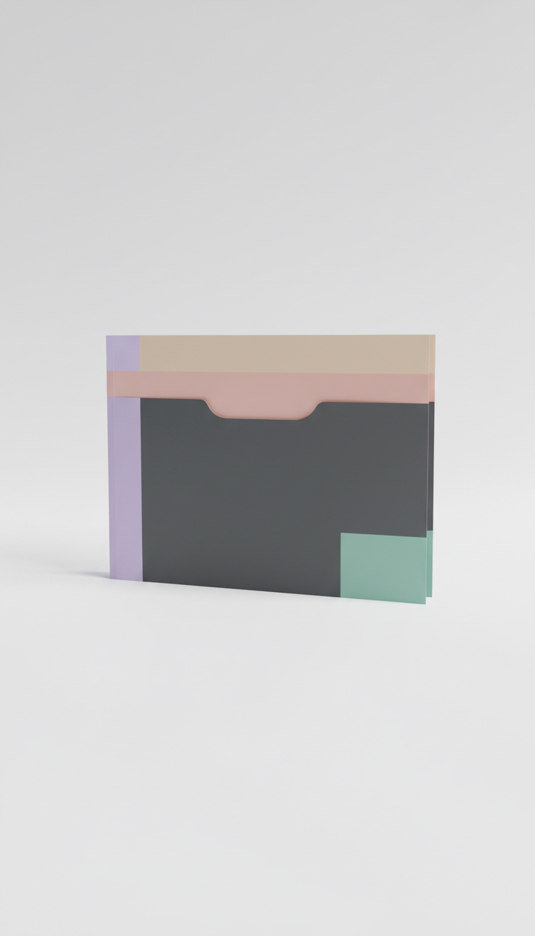 Presentation Folder with Linen Finish