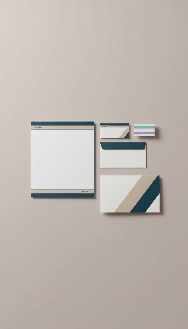 Letterhead Stationery Set with Watermark