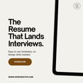 The Professional Resume Template